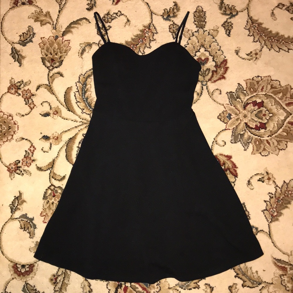 3/$28 Black Mini Dress
